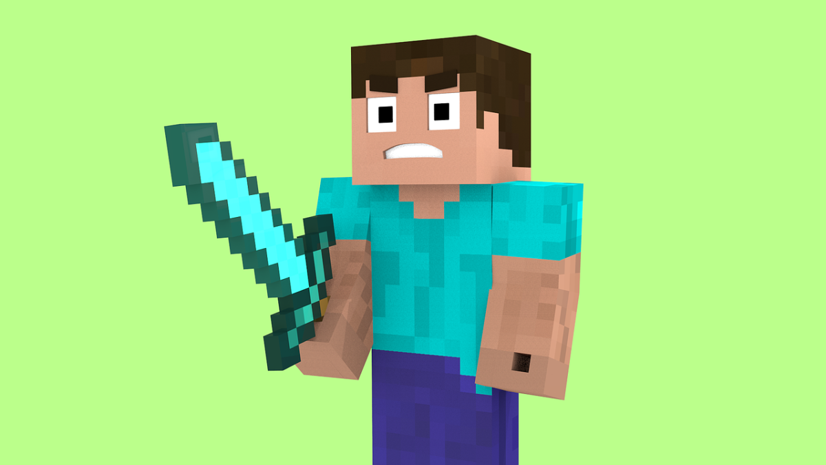 Steve from Minecraft, portrayed in the live action by Jack Black.